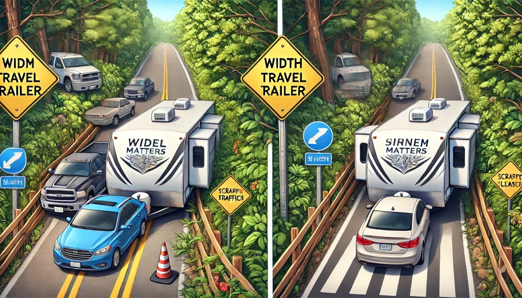 reason for Travel Trailers width importance.