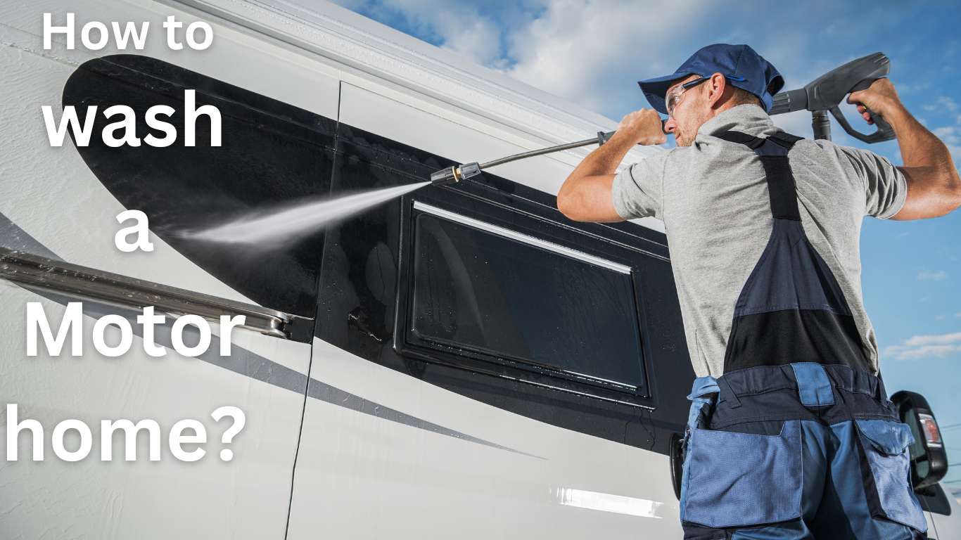 Steps an guidelines to wash Motorhomes