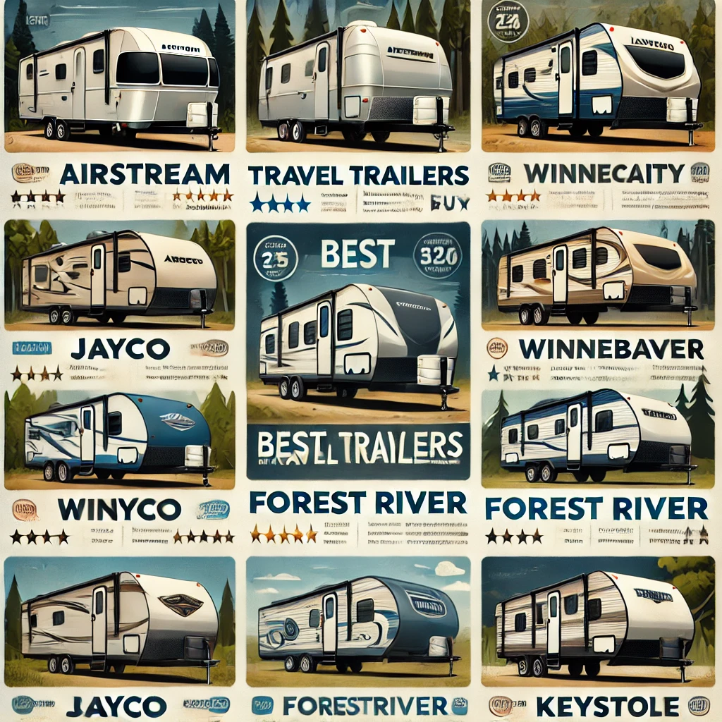 different types of camper trailers