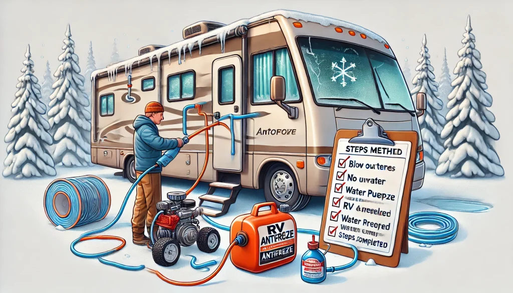 Best method to winterize a Motorhome.