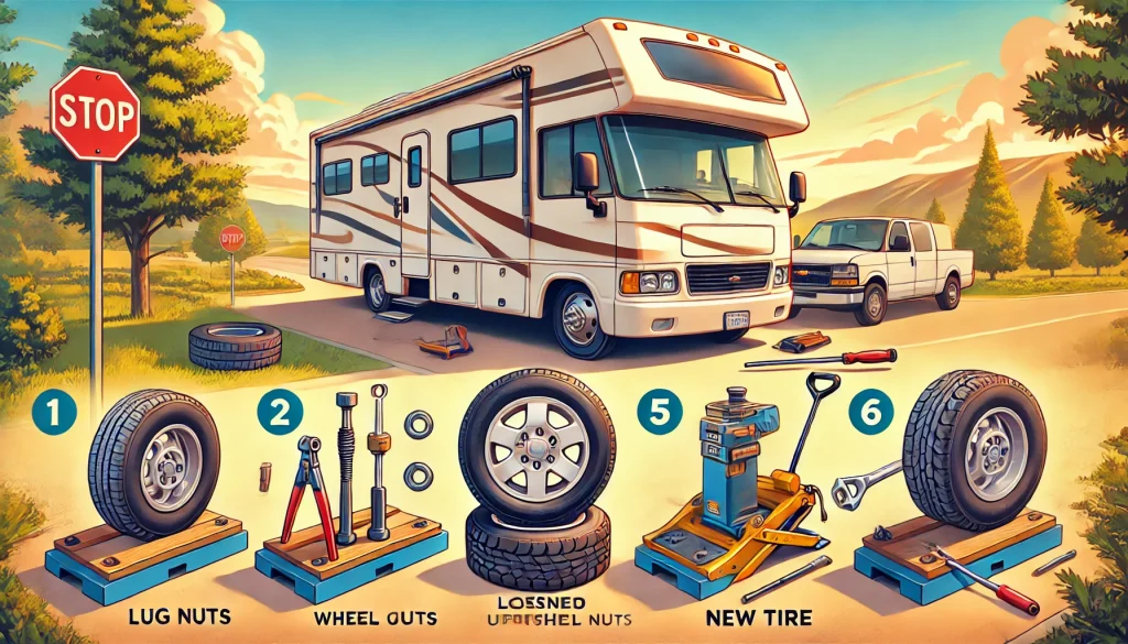 .The Best Method for Changing Your Motorhome Tires.