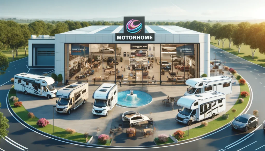 Company that stores and maintains different class Motorhomes.