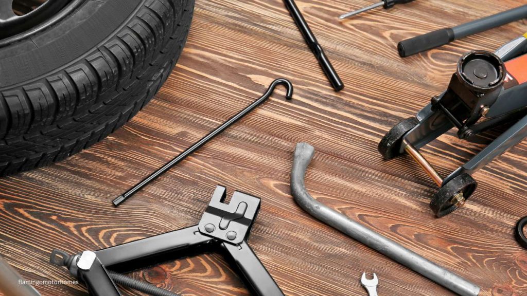 Essential Tools for Motorhome Tire Maintenance.