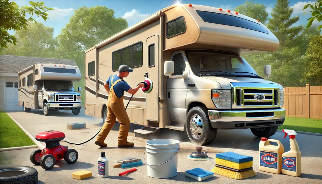 How to Remove Fiberglass Oxidation from Your Motorhome.