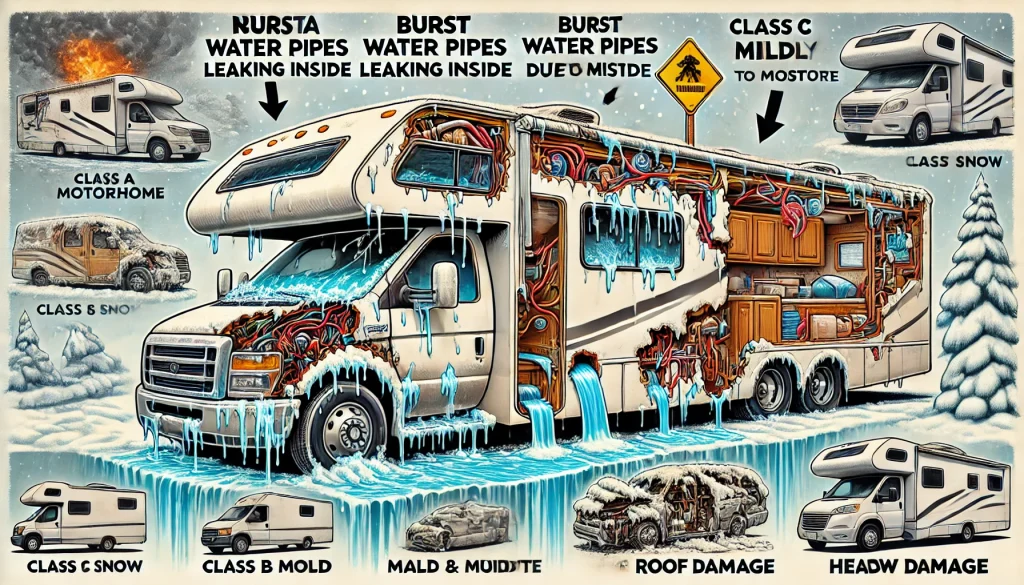 Problems If You Don’t Winterize Your Motorhome.