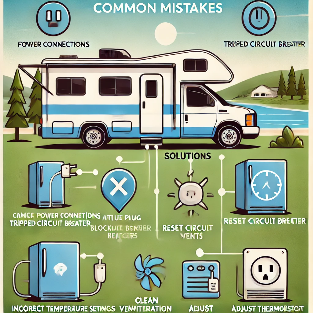 Common Mistakes and Solutions for RV Fridges Not Working on Electric