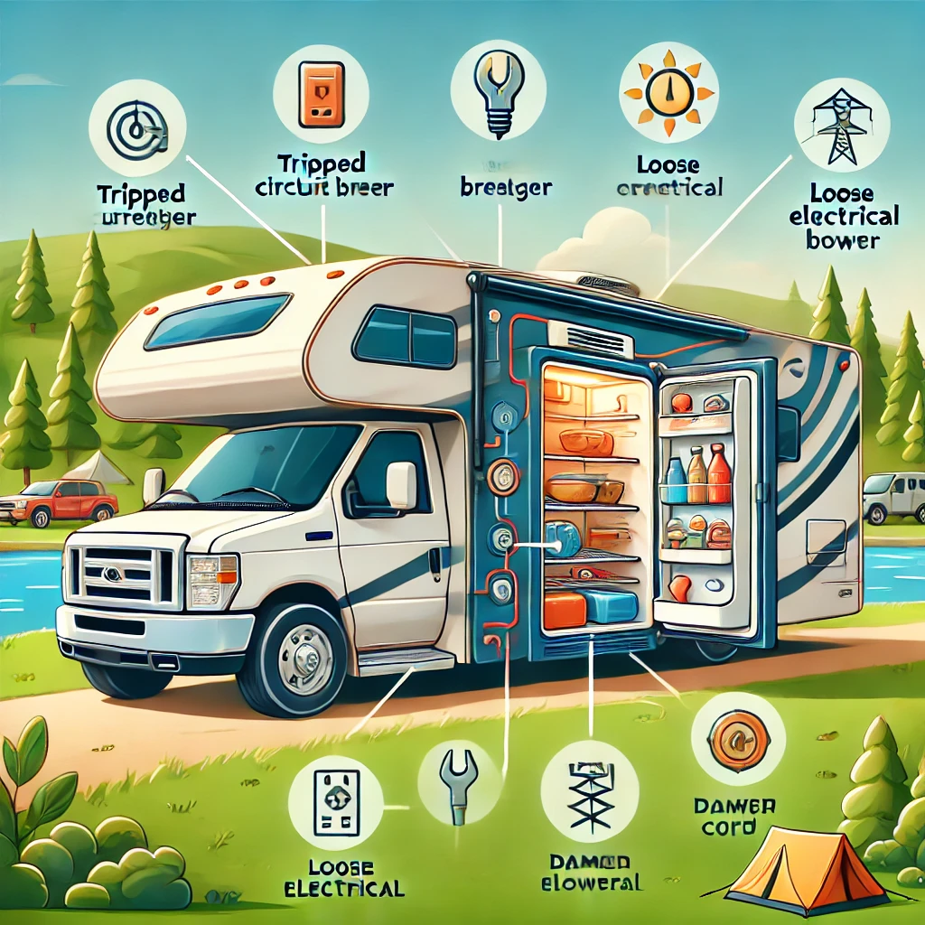 Common Reasons Your RV Fridge Isn’t Working on Electric