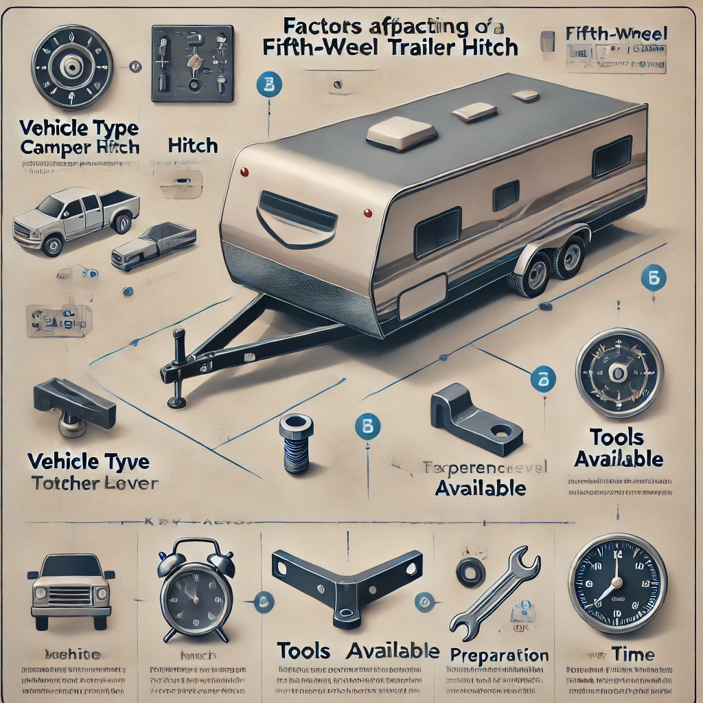 different factors affecting instillation of a normal camper trailer hitch.