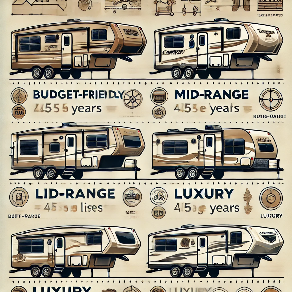 How Long Do Different Classes of Fifth-Wheel Camper Trailers Last.