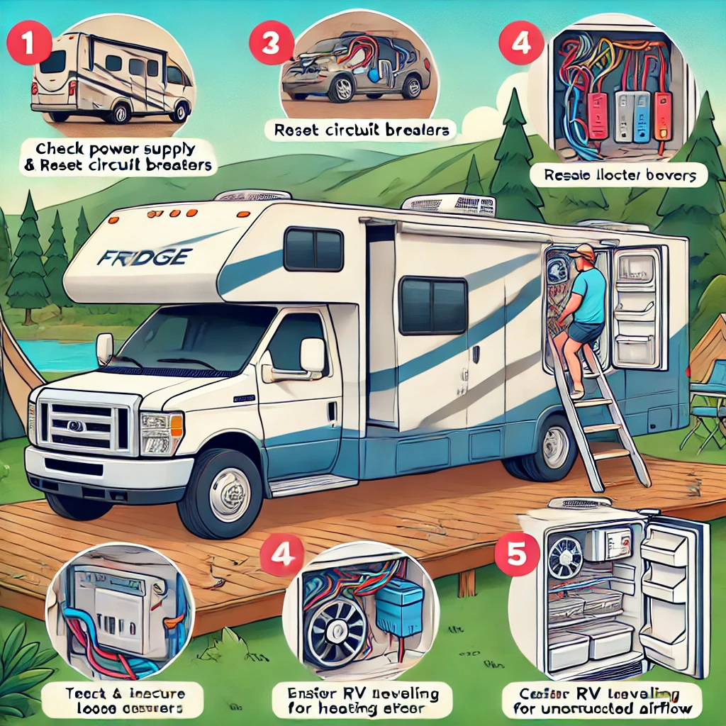 How to Resolve the Problem of an RV Fridge Not Working on Electric