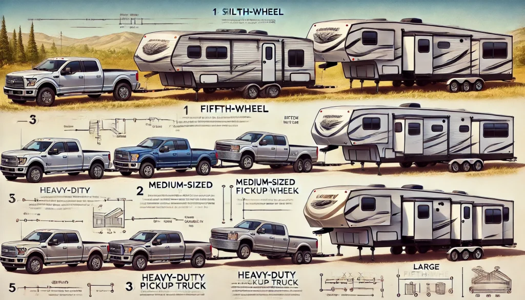 How to Tow Different Classes of Fifth Wheels