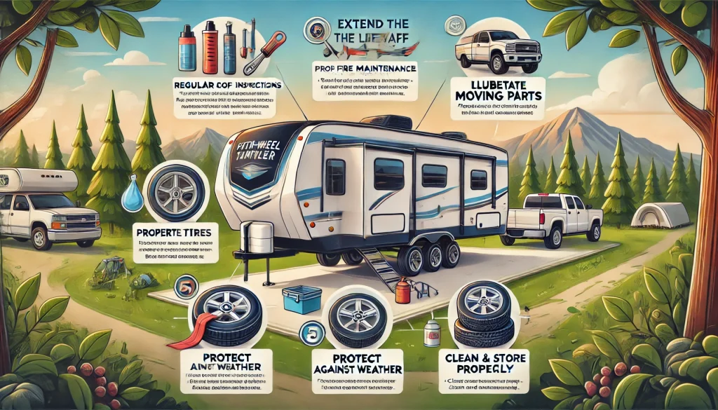 Tips to Extend the Lifespan of Your Fifth-Wheel Camper Trailer.