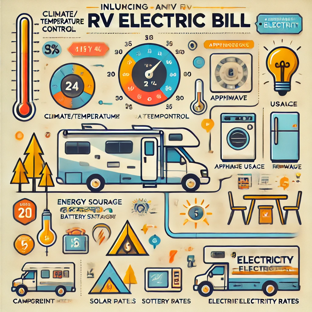 shows Factors That Influence Your RV Electric Bill