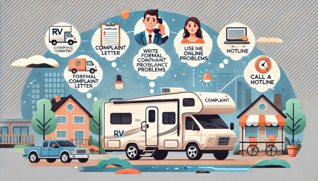shows How to Complain as an RV Owner