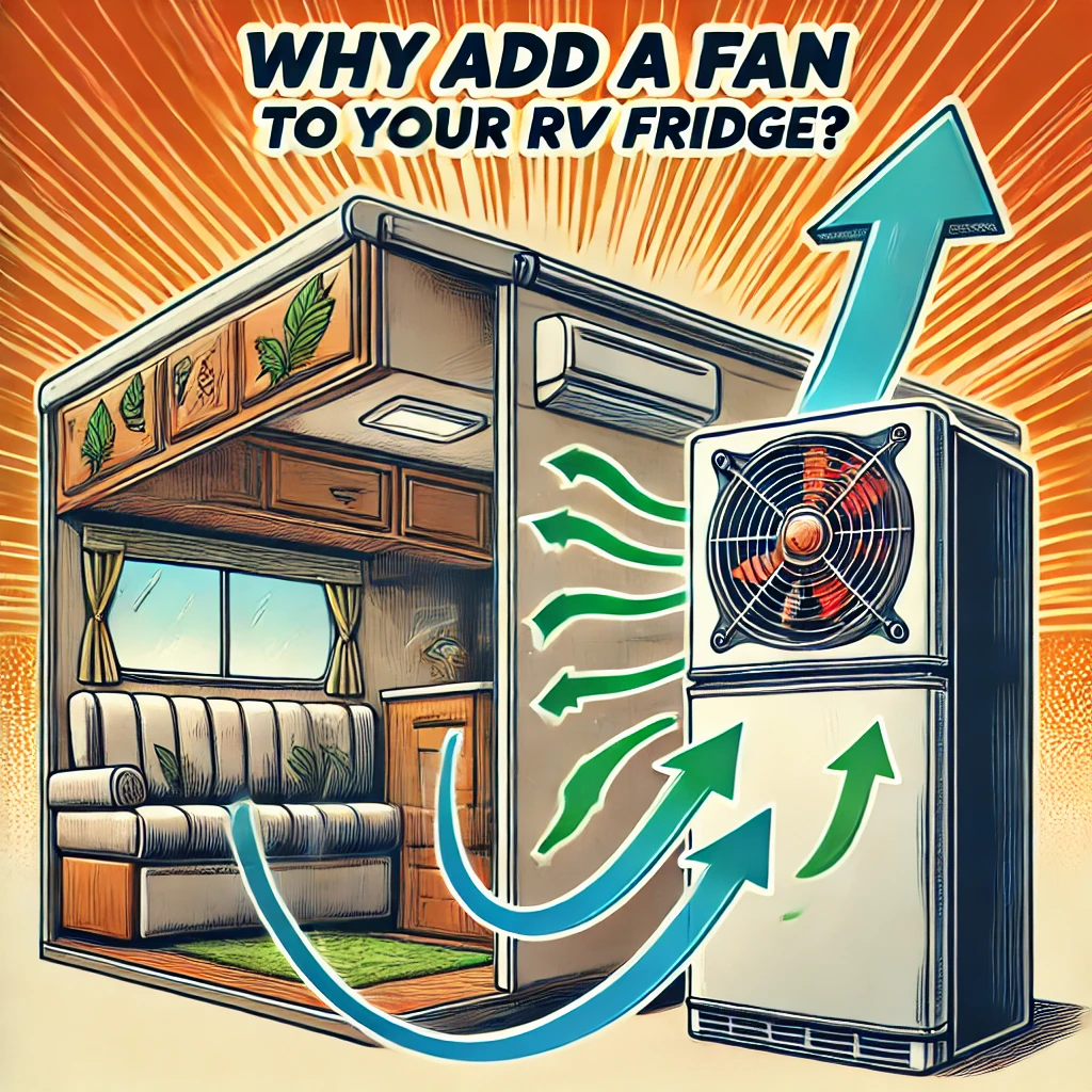 shows Why Add a Fan to Your RV Fridge