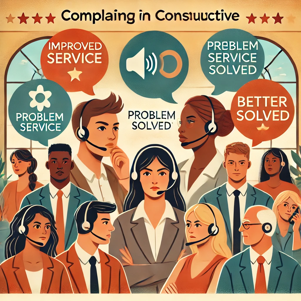 shows Why Is It Important to Complain